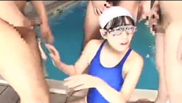 Swimming Pool Gangbang For Teenage Girl